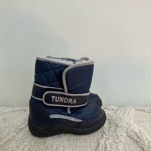 Tundra Kids' Dark Blue Winter Boots